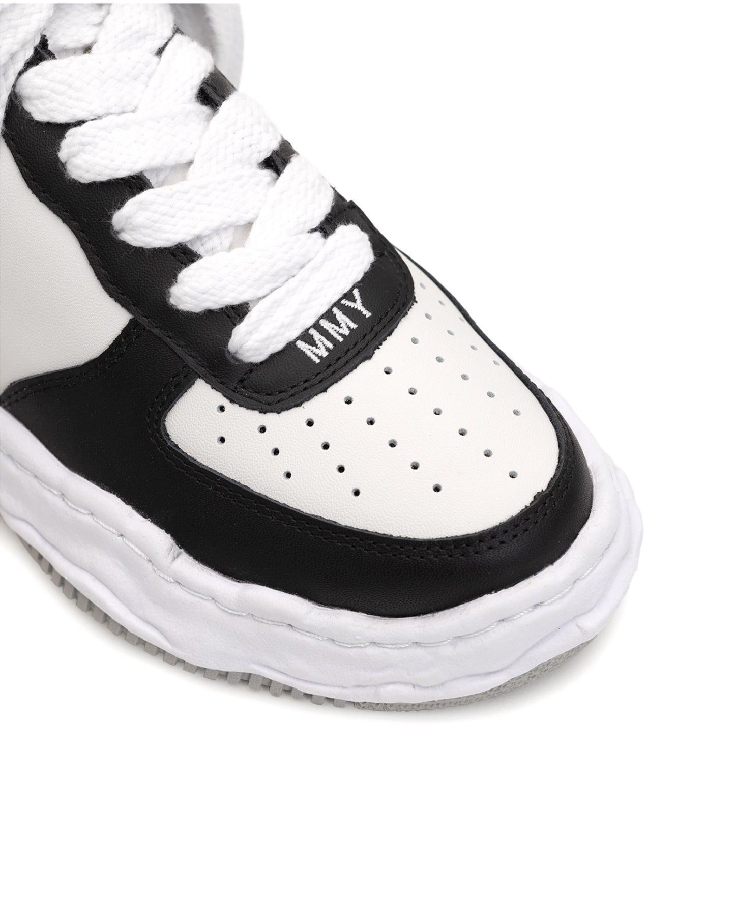 WAYNE LOW/LEATHER / A08FW706(ウェインレザー) Black/White