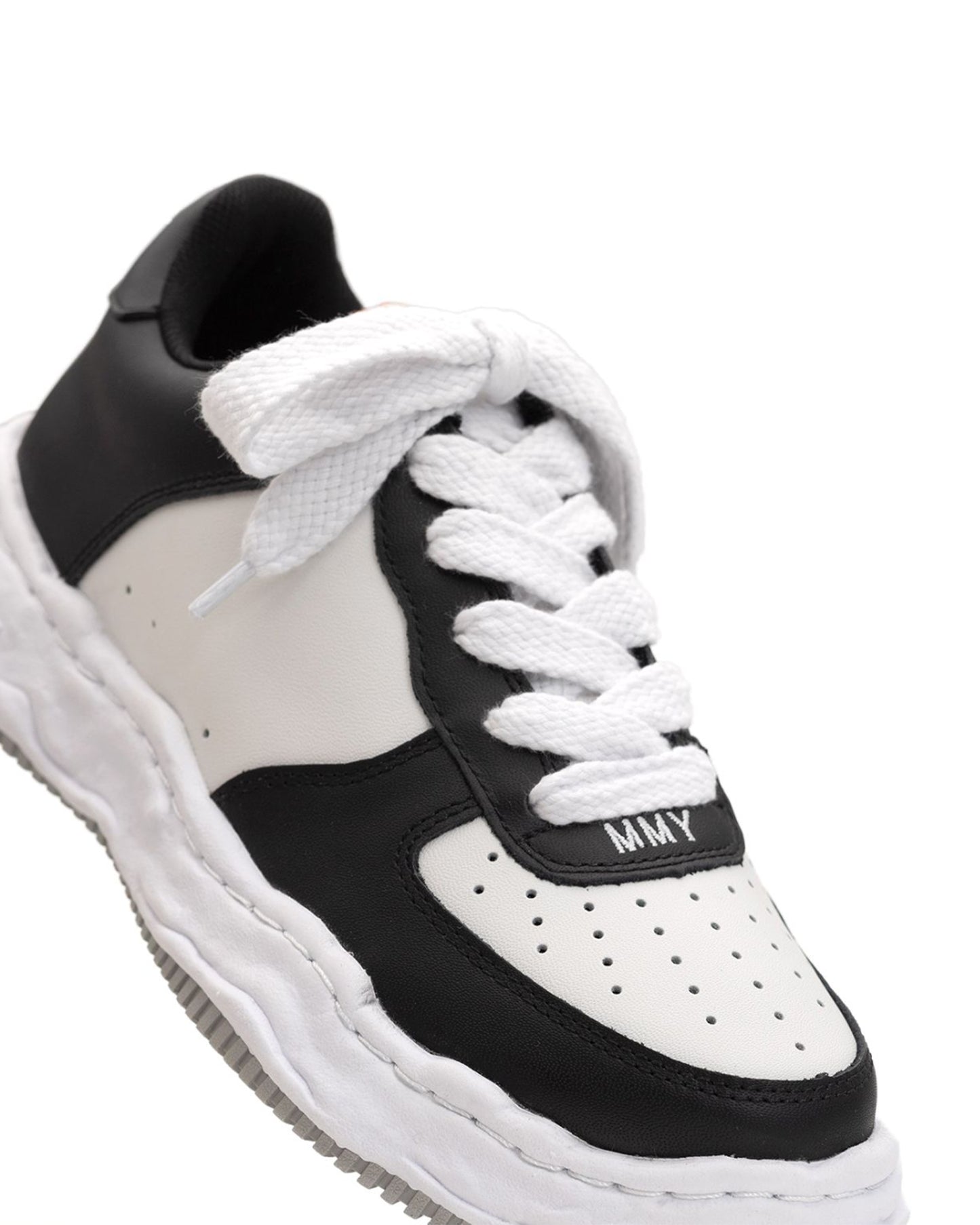 WAYNE LOW/LEATHER / A08FW706(ウェインレザー) Black/White