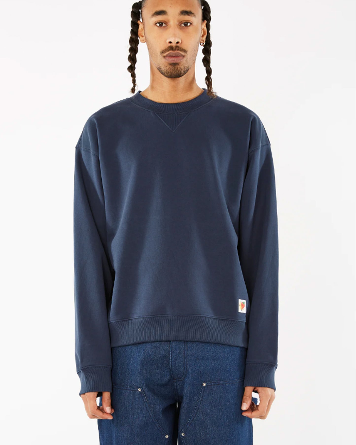 LOGO LABEL SWEATSHIRT KNIT