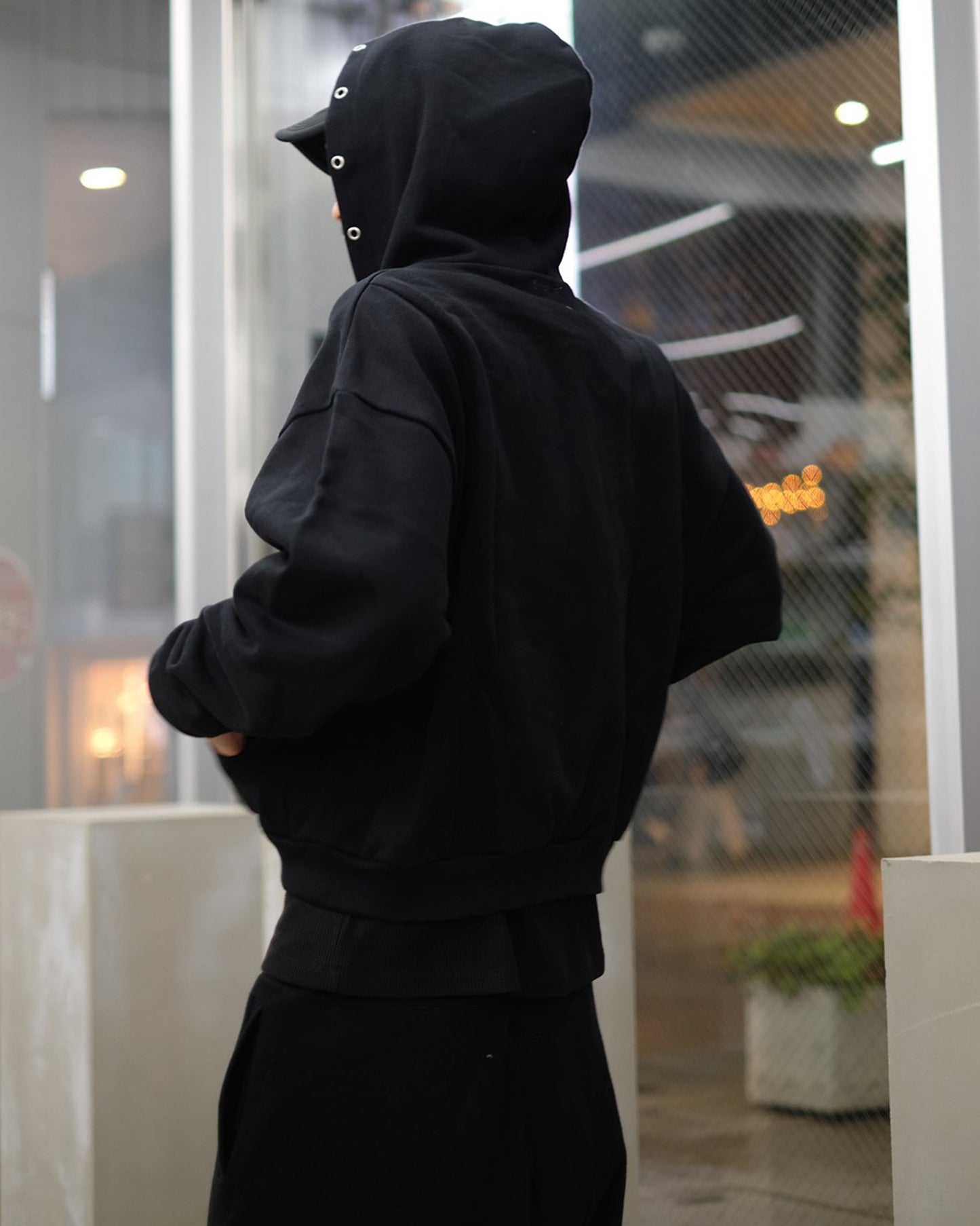 Metal Zip Parka