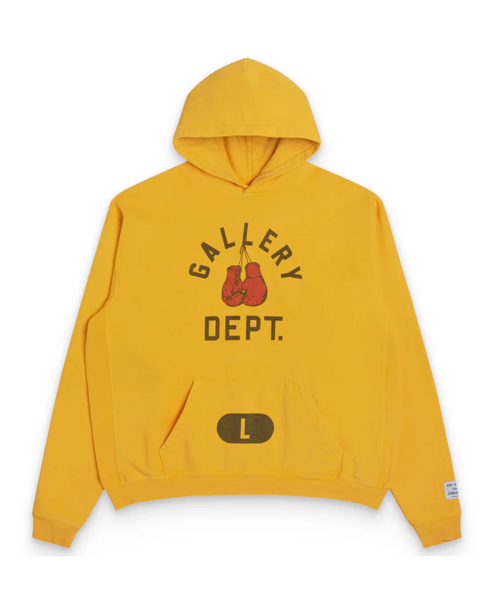 ギャラリーデプト/BOXING MERCH HOODIE/BMH-50012/プルオーバーパーカー/GOLD YELLOW – Application