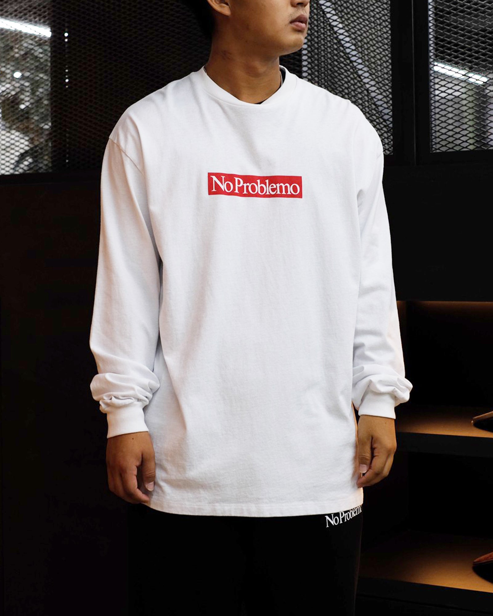 アリーズ/Problemo Supremo LS Tee/ロンT/White