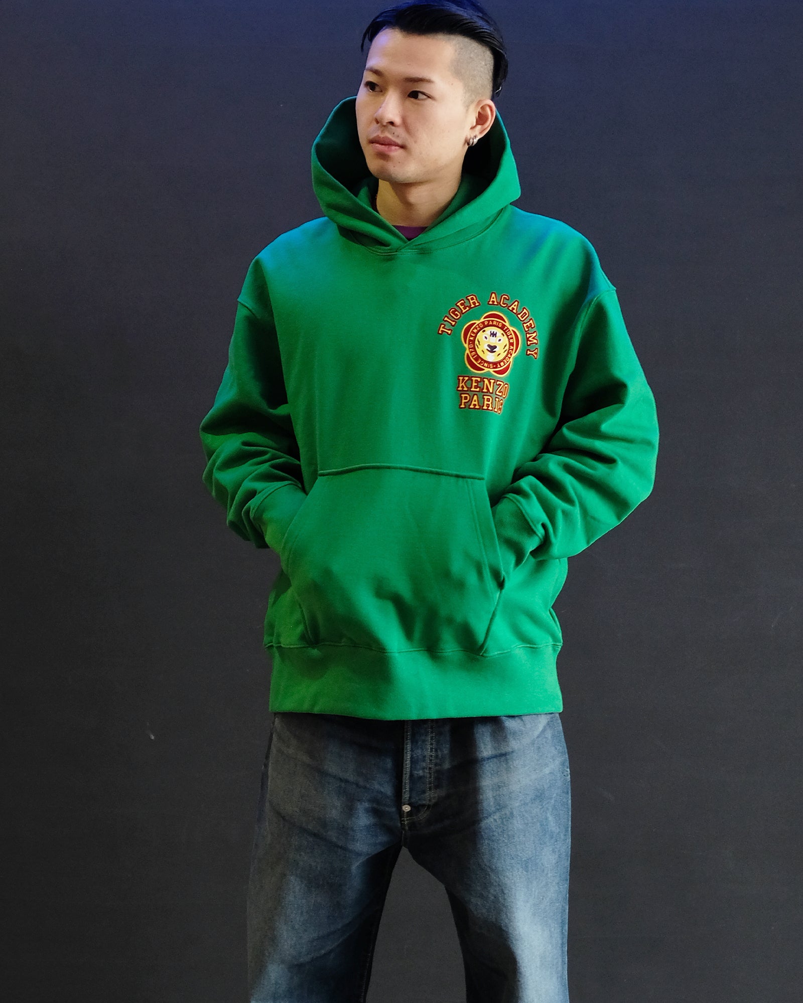 Hoodie kenzo tiger hotsell