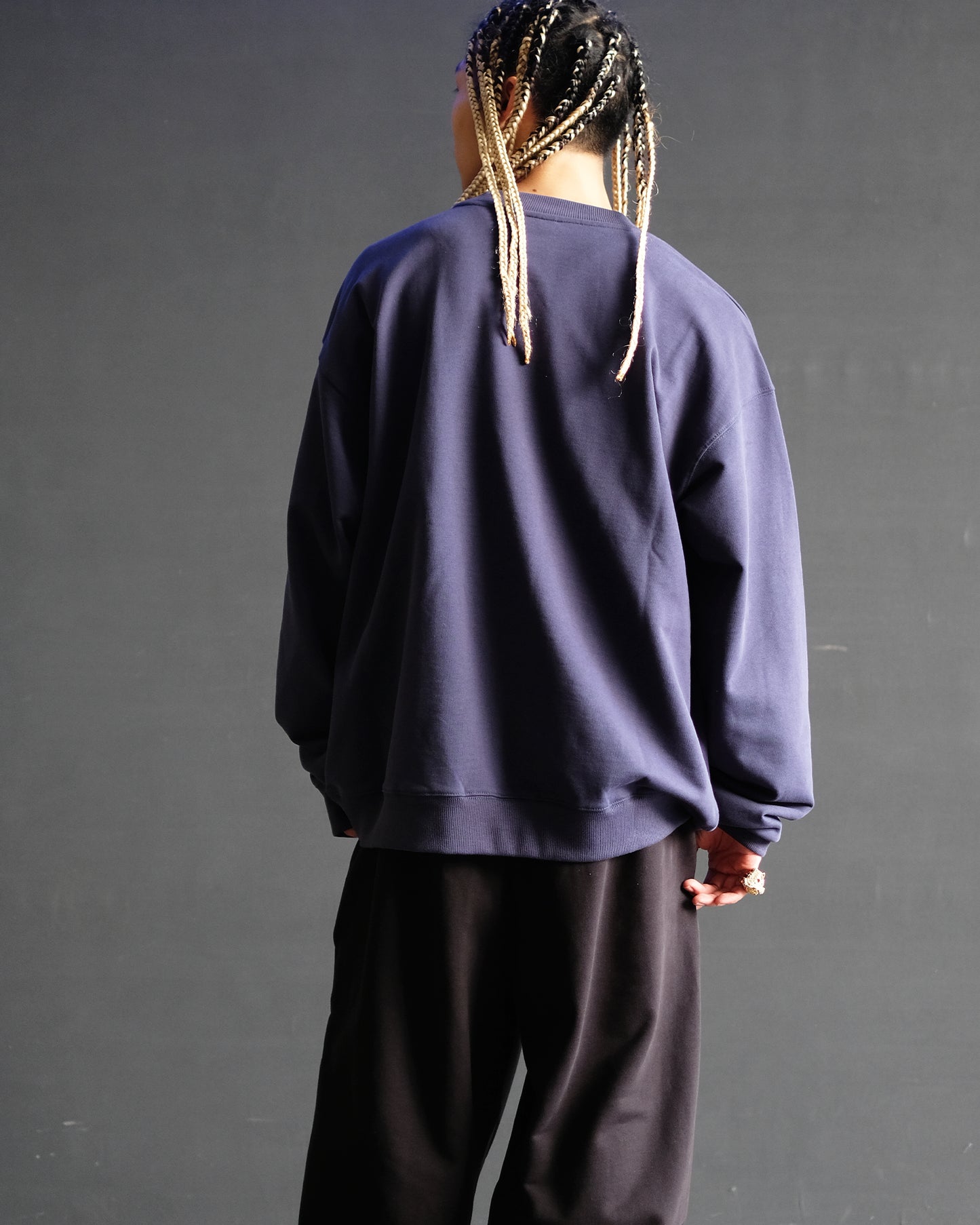 LOGO LABEL SWEATSHIRT KNIT