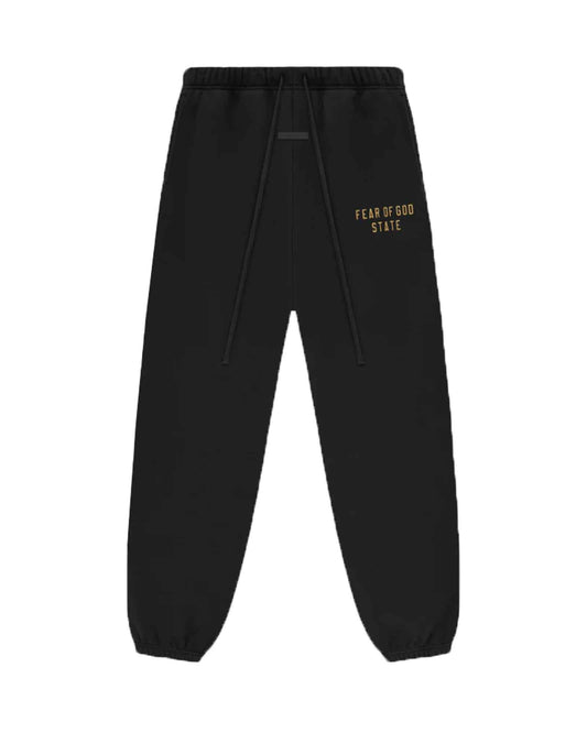 エッセンシャルズ/FLEECE ESSENTIAL SWEATPANT/130BT242020F/スウェットパンツ/BLACK