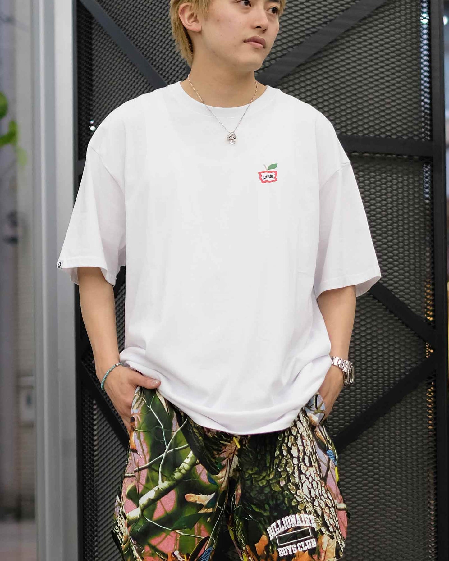 BBC/BIG APPLE T-SHIRT/T-shirt/White