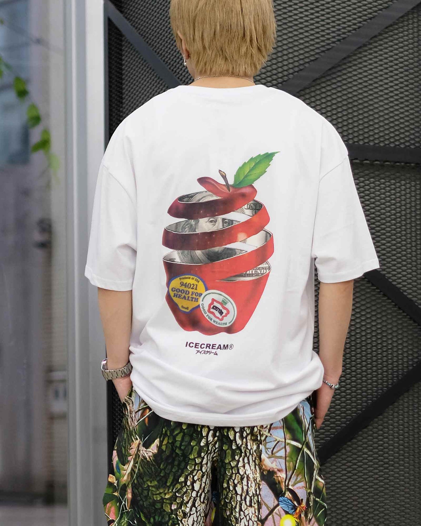 BBC/BIG APPLE T-SHIRT/Tシャツ/White