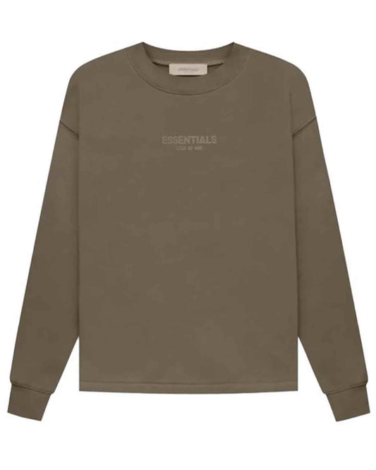 エッセンシャルズ/RELAXED CREWNECK/192SU222074F/スウェット/WOOD