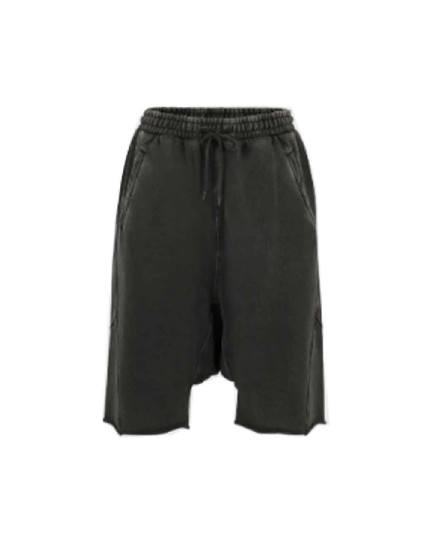 エンタイアスタジオ/HEAVY DROP SHORT/ES2256WB/スウェットショーツ/WASHED BLACK