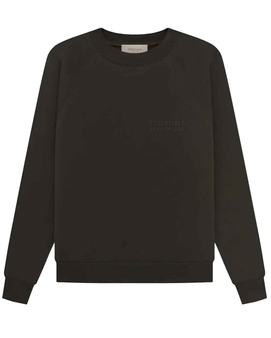 エッセンシャルズ/ESSENTIALS CREWNECK SWEATSHIRT/192BT222040F/スウェット/OFF BLACK