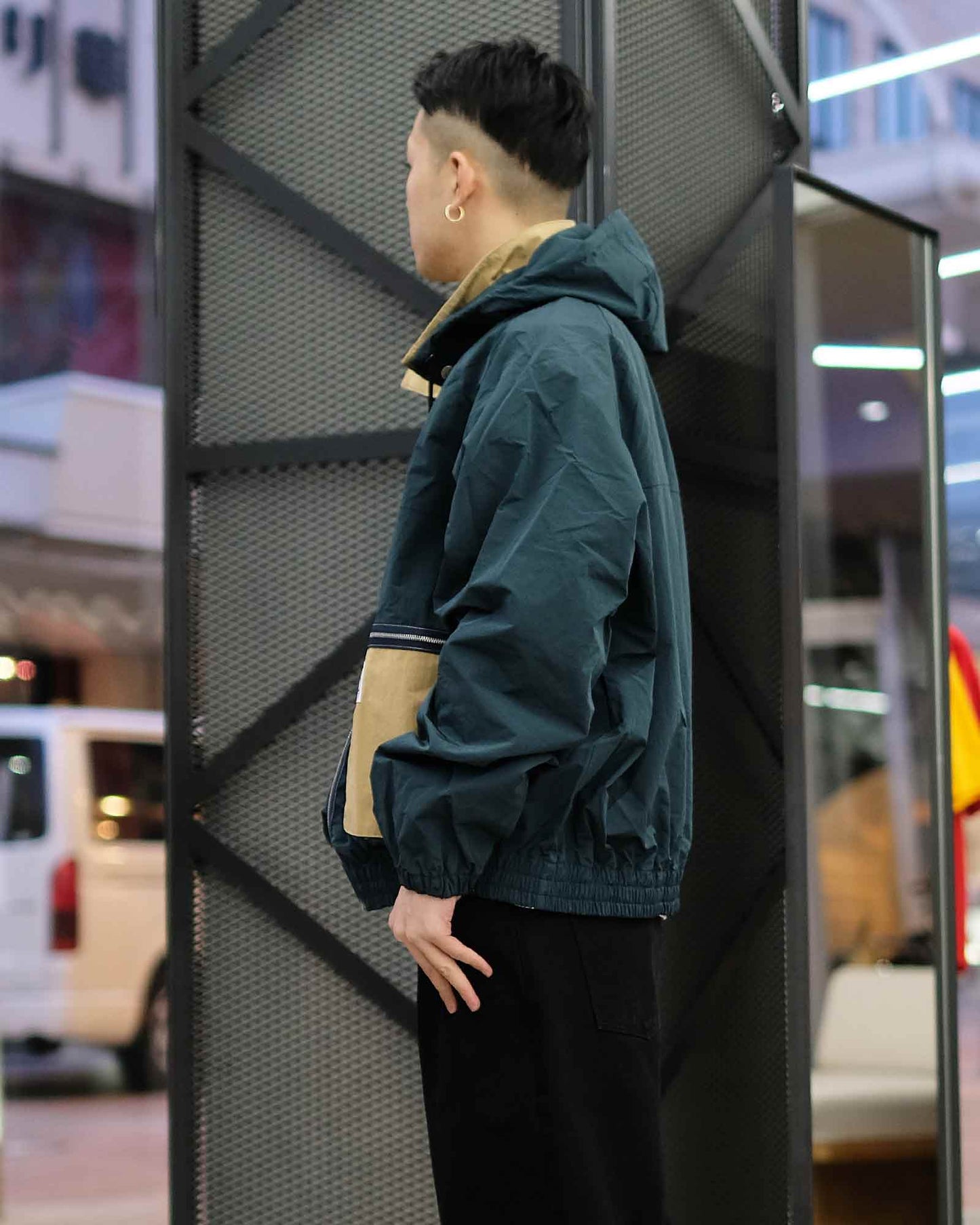 ラスベート/MEN RASSVET RACER WINDBREAKER WOVEN/ジャケット/Green