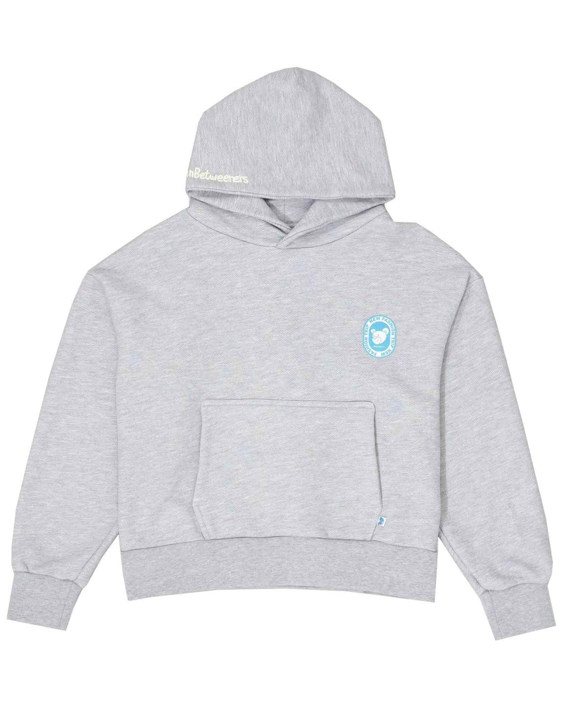 インビトゥイナーズ/HOODIE UNISEX/プルオーバーパーカー/MELANGE GREY