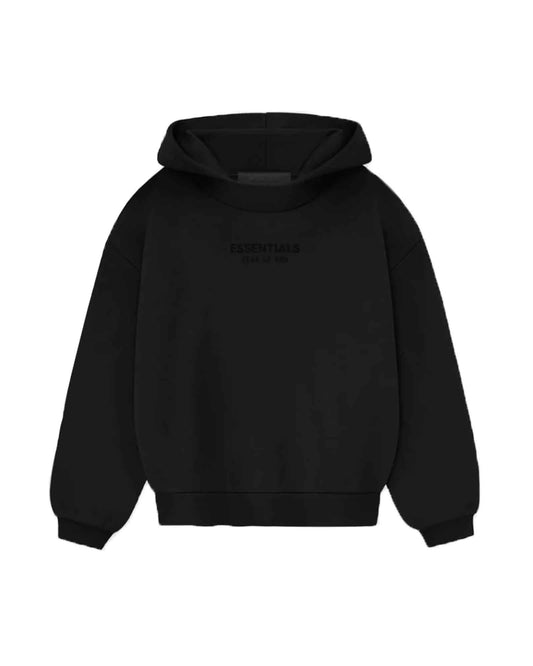 ESSENTIALS HOODIE / KIDS (Pullover Hoodie) Jet Black