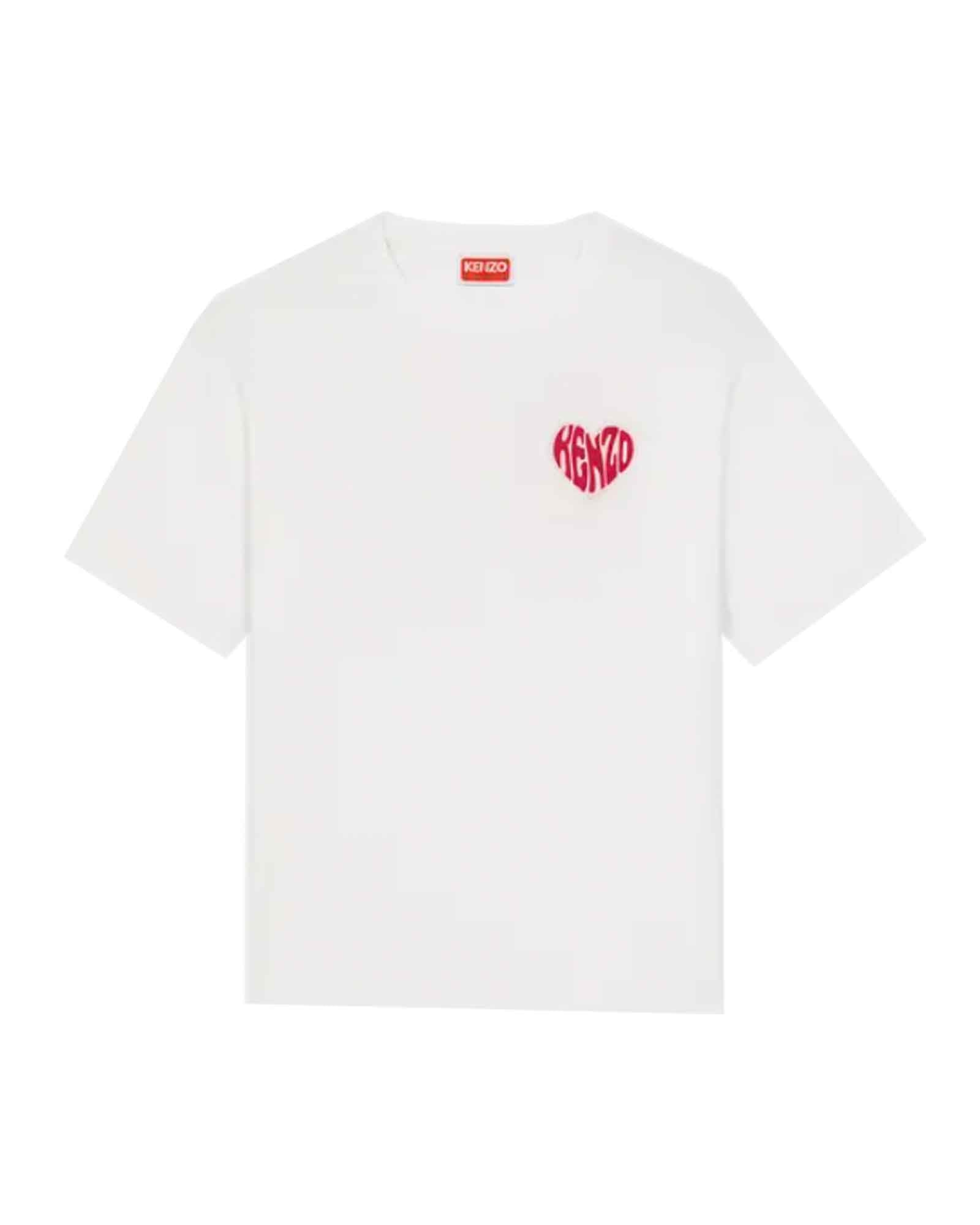 ついに再販開始！ KENZO Heart オーバーサイズ コットン Tシャツ 送関込 国内発送 - メンズファッションu003eトップスu003eTシャツ・カットソー