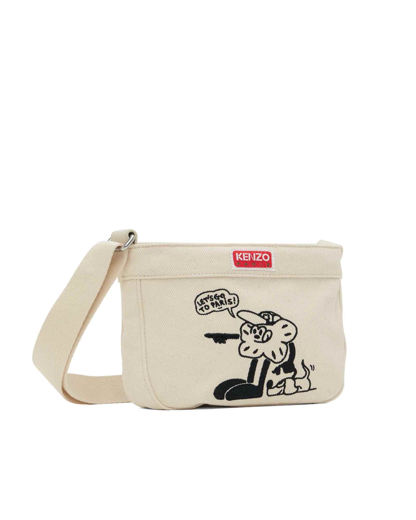 ケンゾー/SMALL CROSSBODY BAG/ショルダーバッグ/White