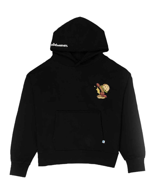 インビトゥイナーズ/HOODIE UNISEX/プルオーバーパーカー/Black