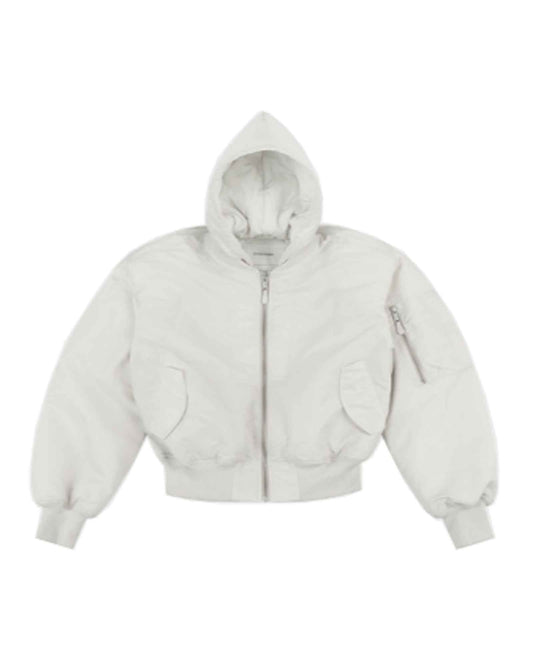 Entire Studio/HOODED BROAD BOMBER/ES2539IV/Bomber Jacket/IVORY