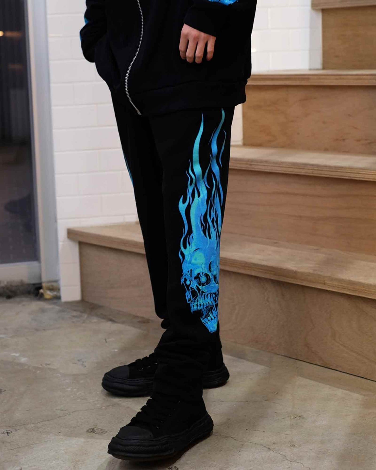 V-Lone/GLACIER SWEATPANTS/Sweatpants/Black