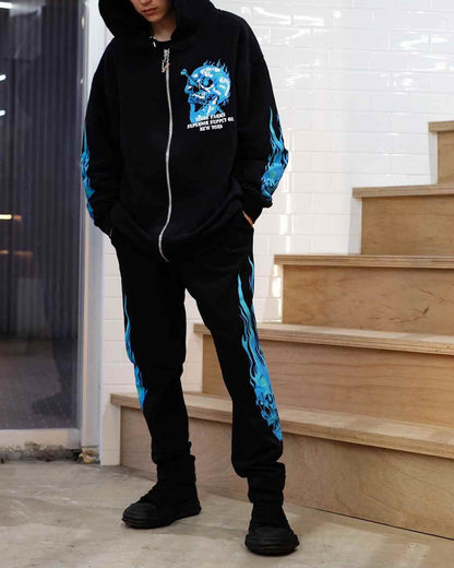 ヴィーローン/GLACIER ZIP UP HOODIE /ジップアップパーカー/ Black