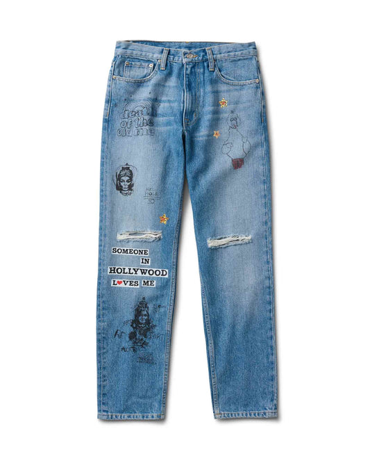 パリーハリウッド/SEXY JEANS/5M001Q3006-MDM/デニムパンツ/MID WASH INDIGO