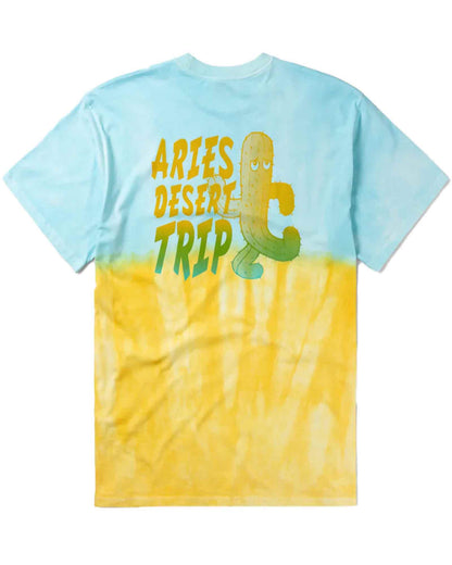 アリーズ/Desert trip dip-dye ss tee/Tシャツ/Blue