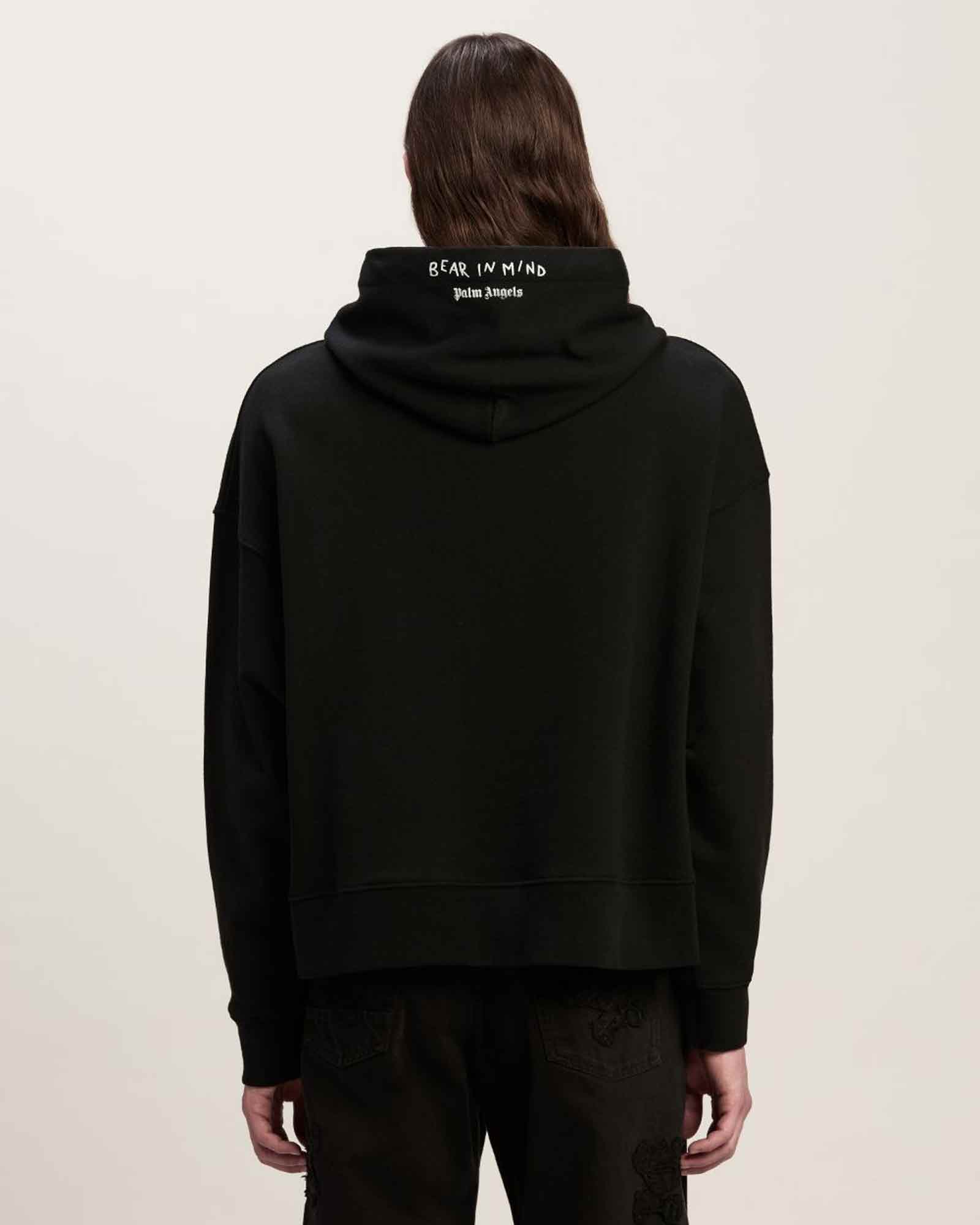 パームエンジェルス/BEAR IN MIND HOODY/PMBF24-0012/プルオーバーパーカー/1060 BLACK BROWN –  Application