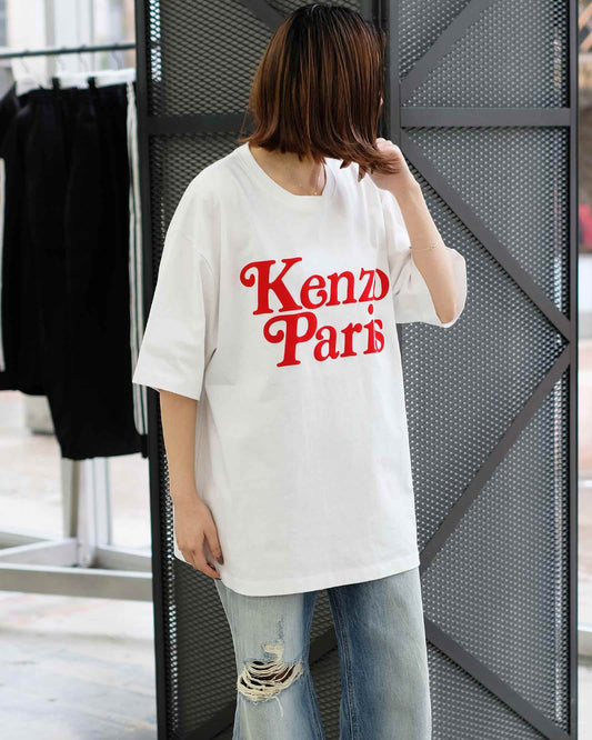 ケンゾー/KENZO BY VERDY OVERSIZE TSHIRT/Tシャツ/Off White