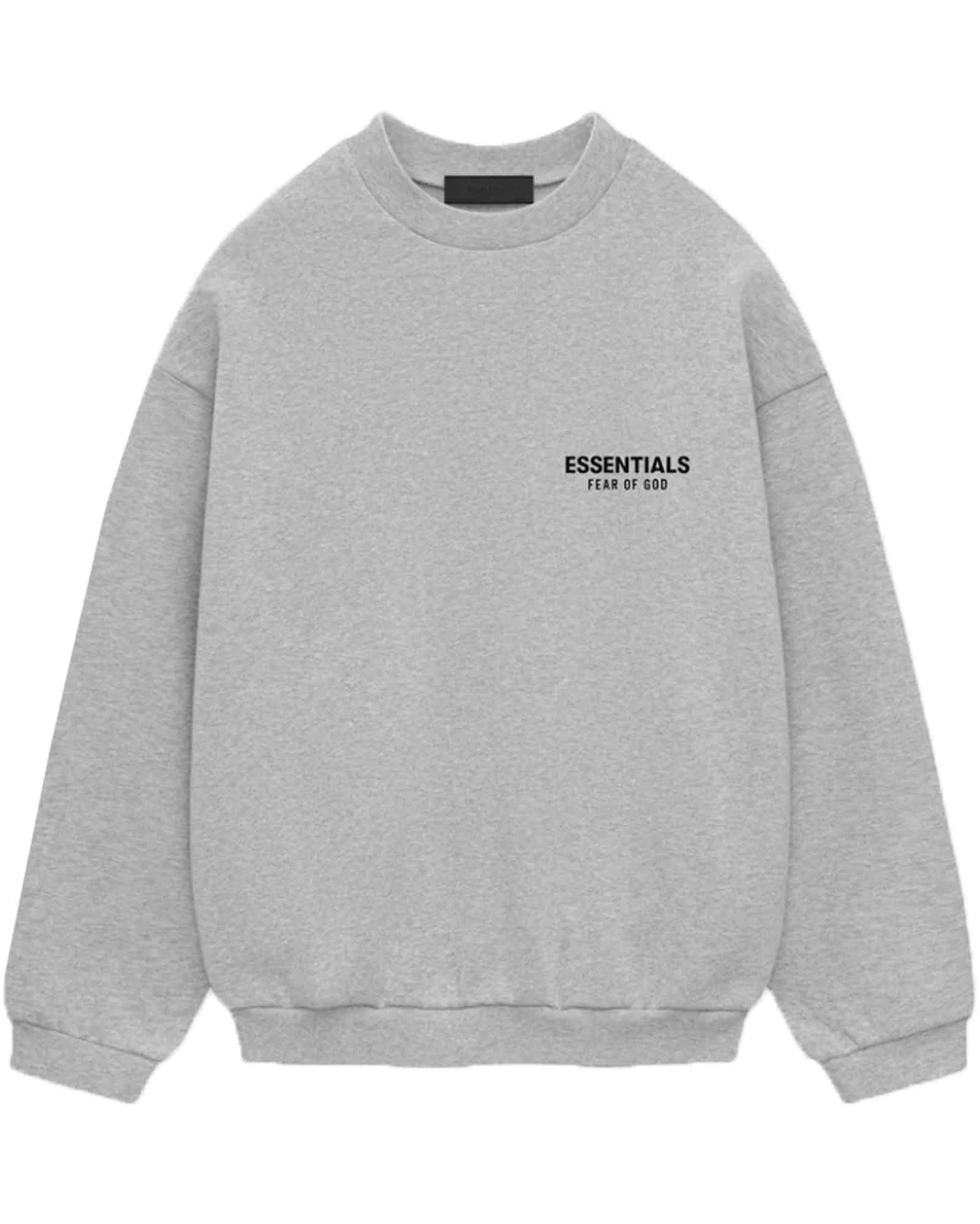 エッセンシャルズ/FLEECE CREWNECK/192HO246268F/スウェット/LIGHT HEATHER GRAY