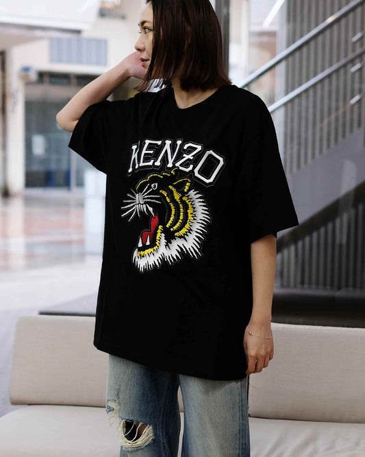 ケンゾー/TIGER VARSITY CLASSIC T-SHIRT/Tシャツ/Black