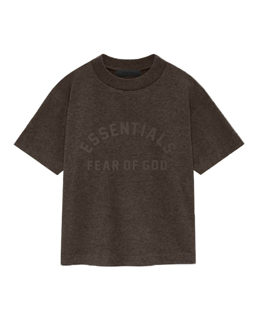 エッセンシャルズ/ESSENTIALS S/S TEE/KIDS/785SU241012K/Tシャツ/HEATHER WOOD