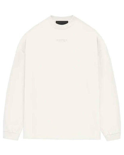 ESSENTIALS LS TEE/125BT232011F/Long T-shirt/CLOUD DANCER