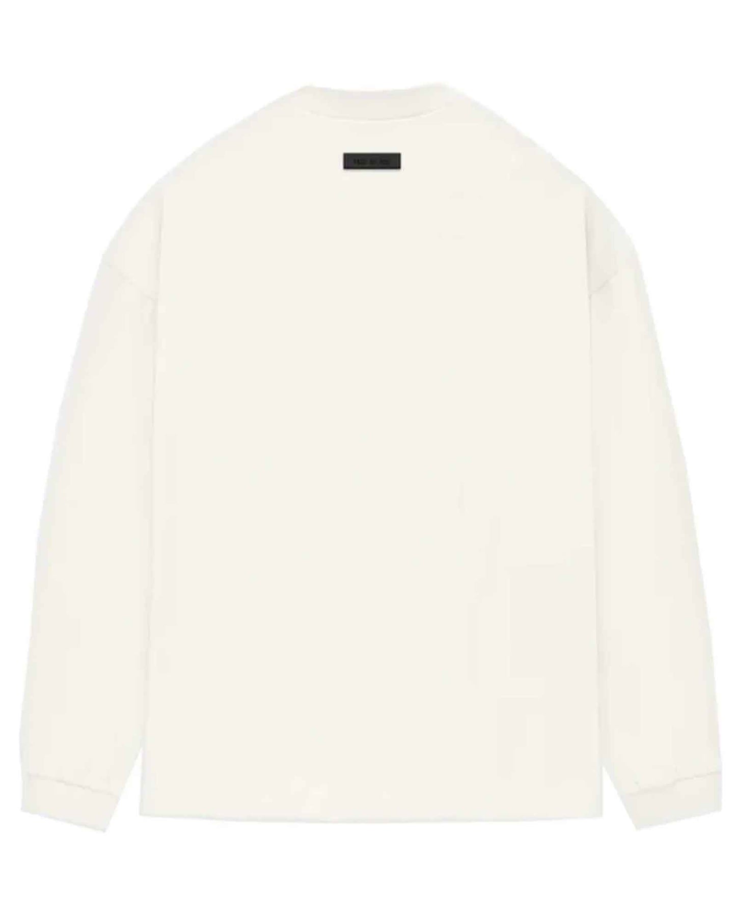 ESSENTIALS LS TEE/125BT232011F/Long T-shirt/CLOUD DANCER