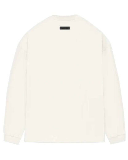 ESSENTIALS LS TEE/125BT232011F/Long T-shirt/CLOUD DANCER