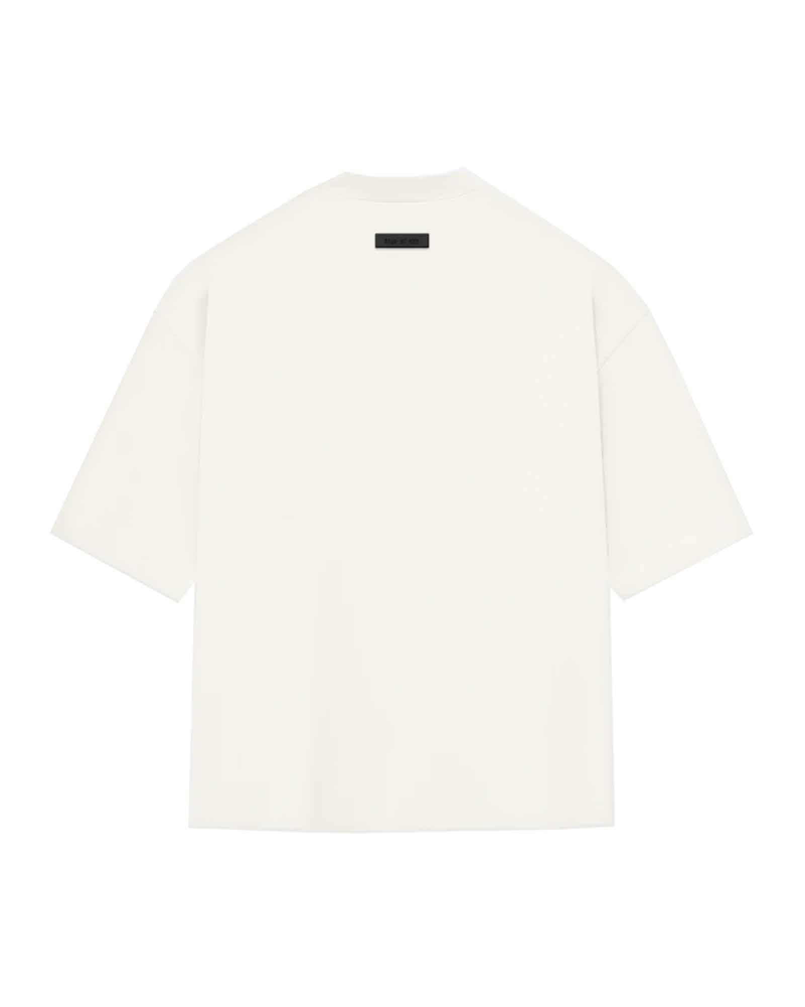 ESSENTIALS TEE (Tシャツ) Cloud Dancer – Application