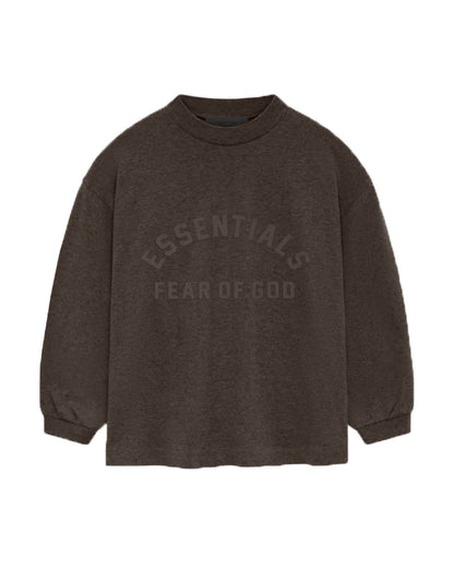 エッセンシャルズ/ESSENTIALS L/S TEE/785SU241022K/ロンT/HEATHER WOOD/(Kids)