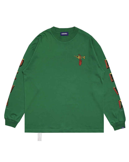 ディーヴァステイツ/LS Tshirt - CEDRIC/ロンT/Green