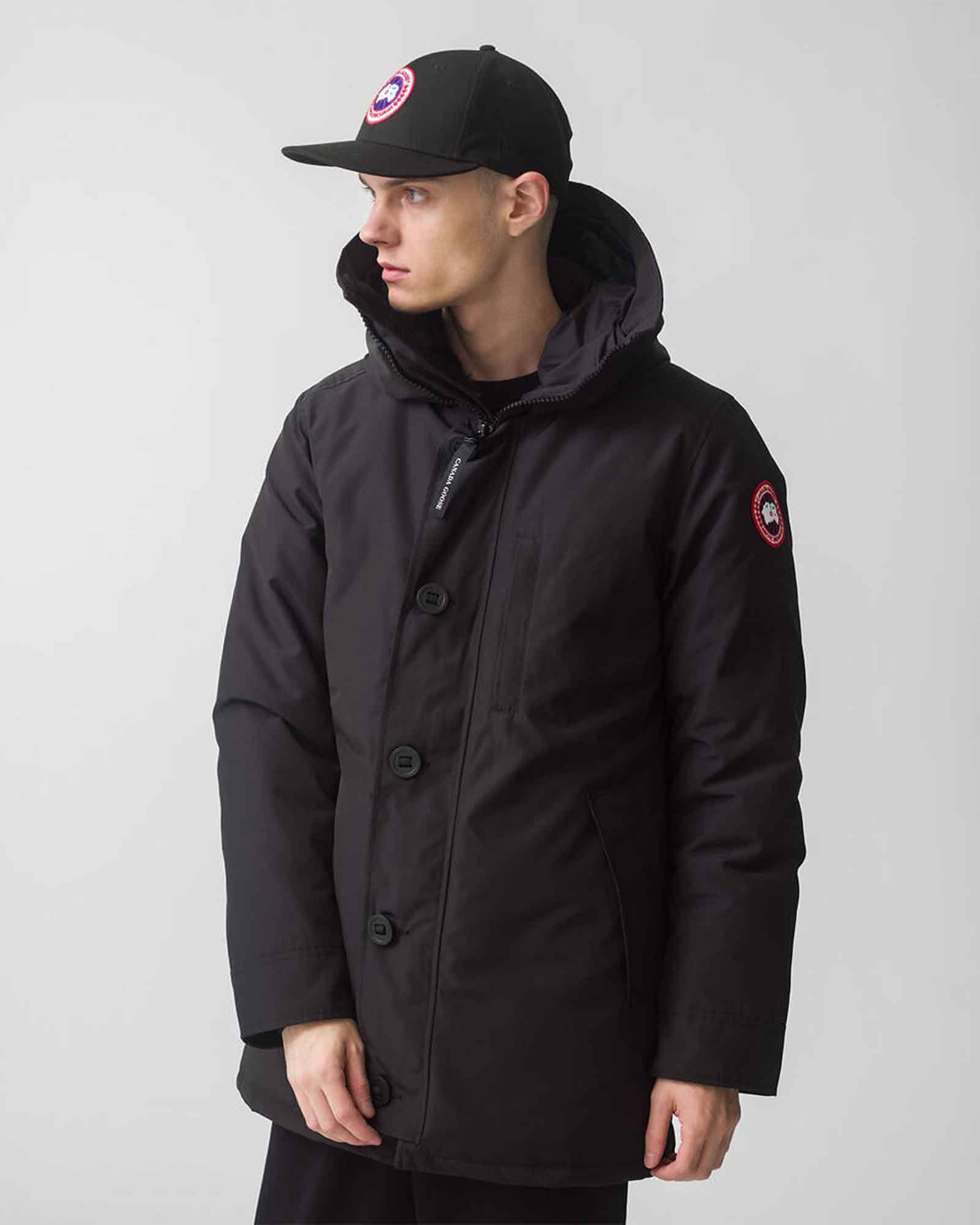 Canada Goose JASPER PARKA Japan Jasper Parka Black Application