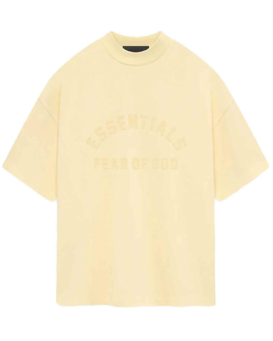 エッセンシャルズ/CREWNECK T-SHIRT/125SP242001F/クルーネックTシャツ/GARDEN YELLOW