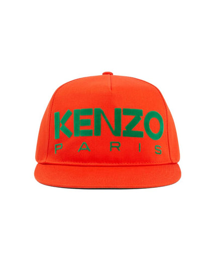 ケンゾー/SQUARE OVERSIZE CAP/キャップ/Orange