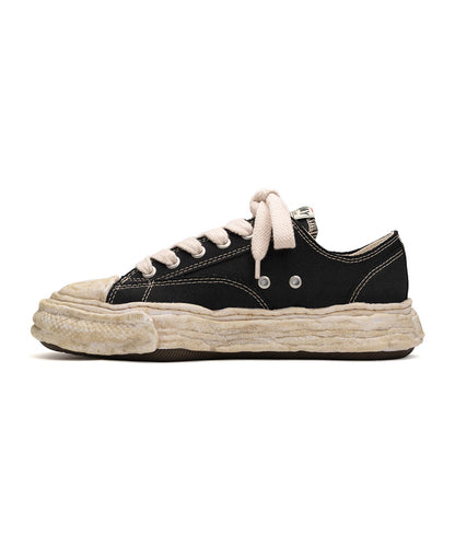 ミハラヤスヒロ / PETERSON 23 / original sole garment dyed canvas Low-Top sneaker/A14FW726 /ピーターソン / BLACK