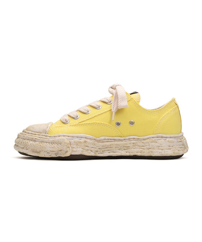 ミハラヤスヒロ / PETERSON 23 / original sole garment dyed canvas Low-Top sneaker/A14FW726 /ピーターソン / YELLOW