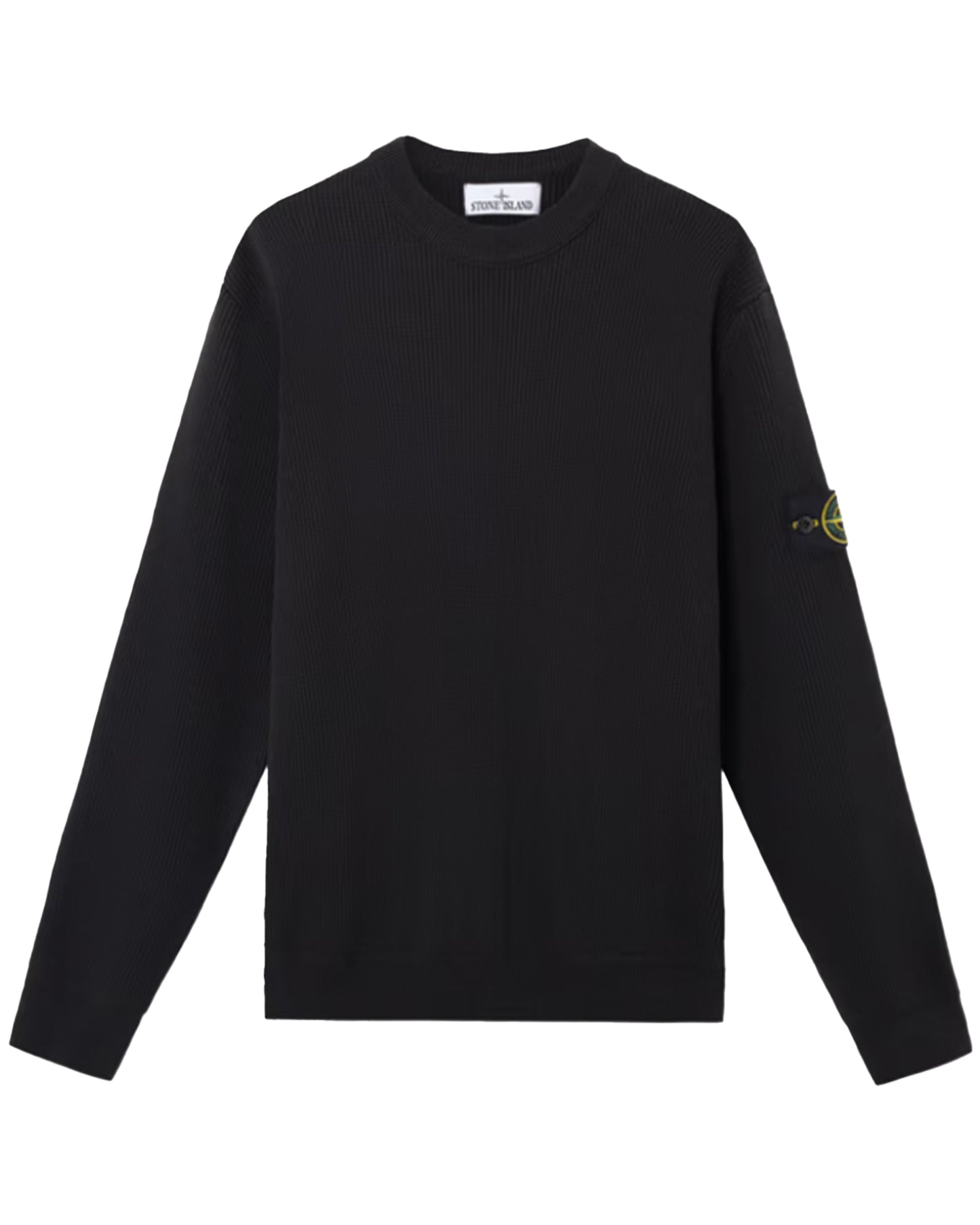 ストーンアイランド/CREW NECK/K1S155100054S00D8 - V0029/クルーネックニット/BLACK