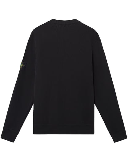 ストーンアイランド/CREW NECK/K1S155100054S00D8 - V0029/クルーネックニット/BLACK