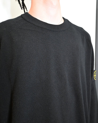 ストーンアイランド/CREW NECK/K1S155100045S00B4 - V0029/クルーネックニット/BLACK