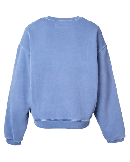 イーアールエル/UNISEX ERL SCRIPT CREWNECK KNIT/ERL10T027/クルーネック/Blue