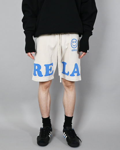 (RELAX) Basic Sweat Short Pants / Ivory