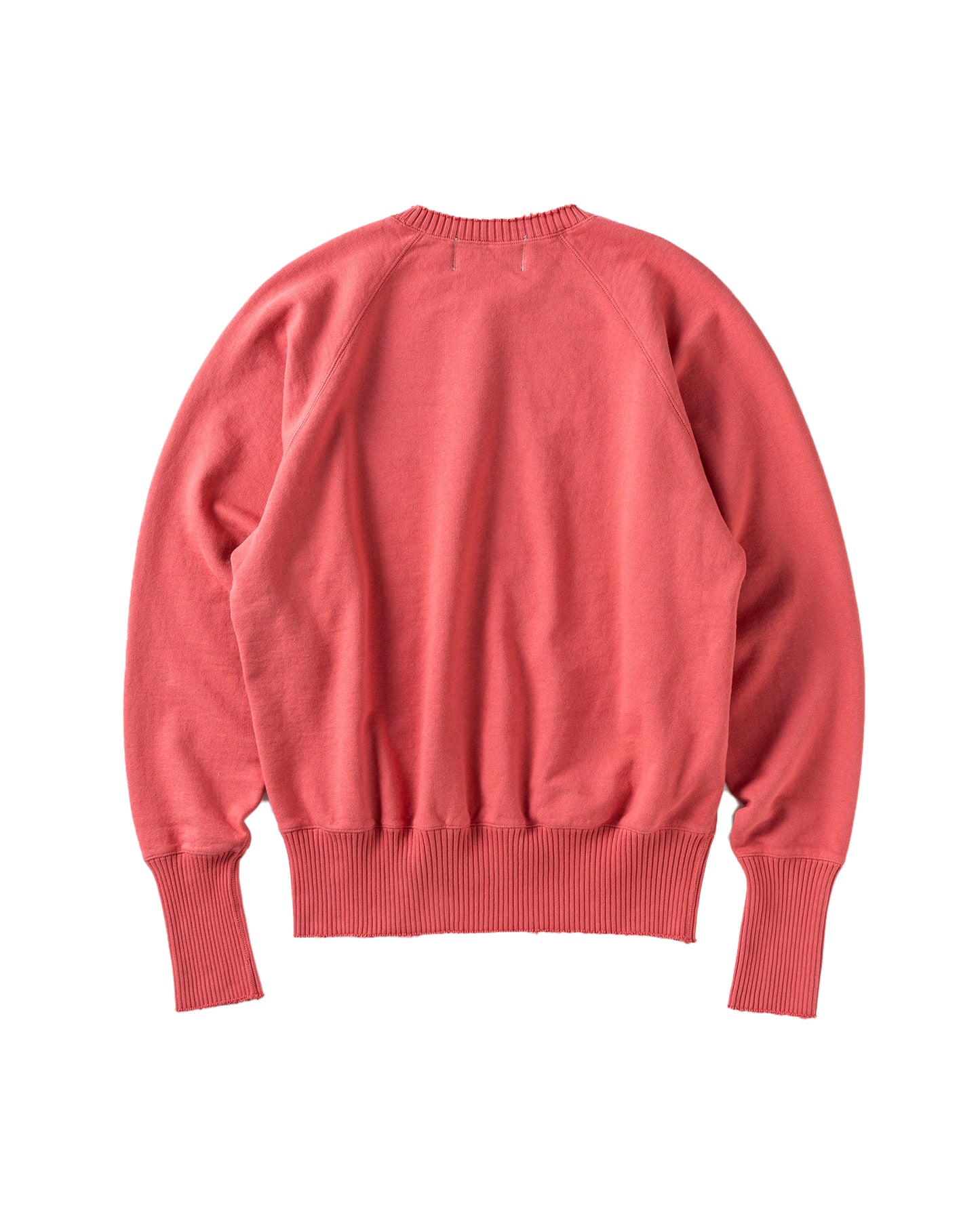 パーフェクトリブズ/Strange Sleeve Crew Neck Sweat Shirts/スウェット/Vintage Red