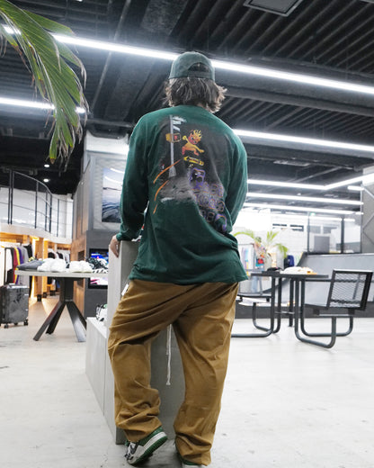 カタリストSB/ | Flip Longsleeve Tee/ロンT/Green