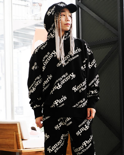 ケンゾー/KENZO BY VERDY OVERSIZE HOODIE /プルオーバーパーカー/Black