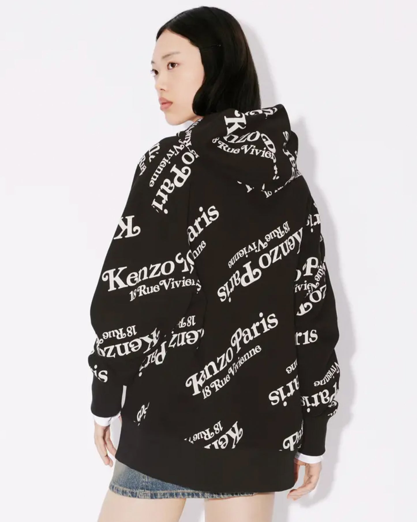 ケンゾー/KENZO BY VERDY OVERSIZE HOODIE /プルオーバーパーカー/Black